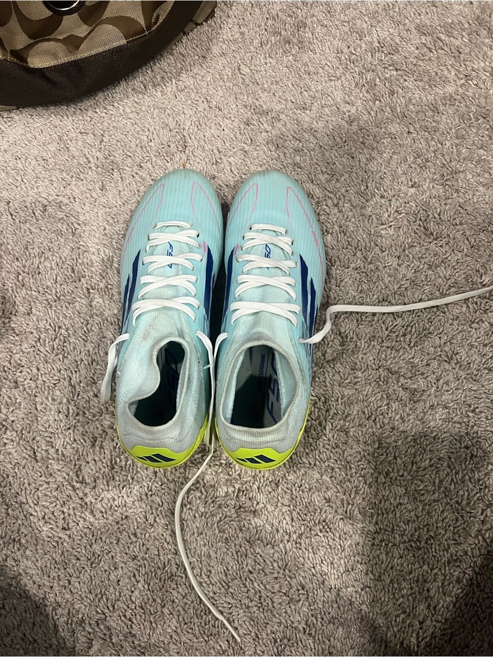 Adidas F50 League Mid FG/MG Soccer Cleats